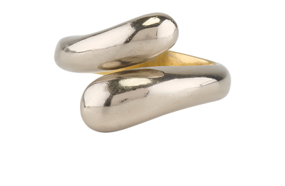 Tiffany & Co Teardrop Ring, &pound;130, Jewellery, Silver, Sterling Silver, Front view