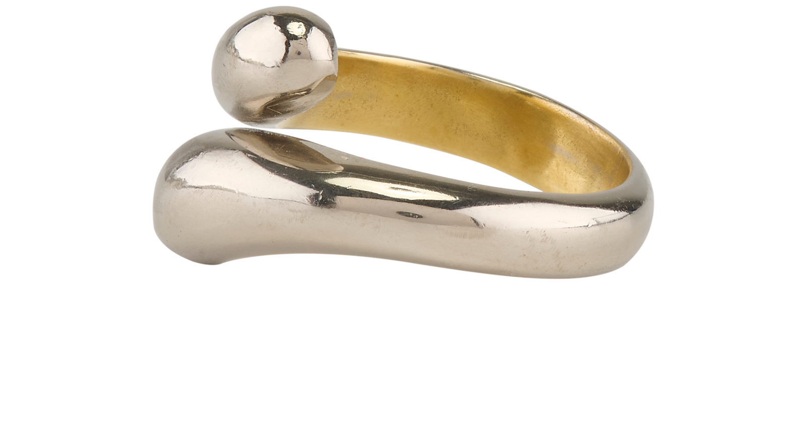 Tiffany & Co Teardrop Ring, &pound;130, Jewellery, Silver, Sterling Silver, Bottom view