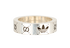 Gucci x Adidas Ring, &pound;90, Jewellery, Silver, Silver, Bottom view