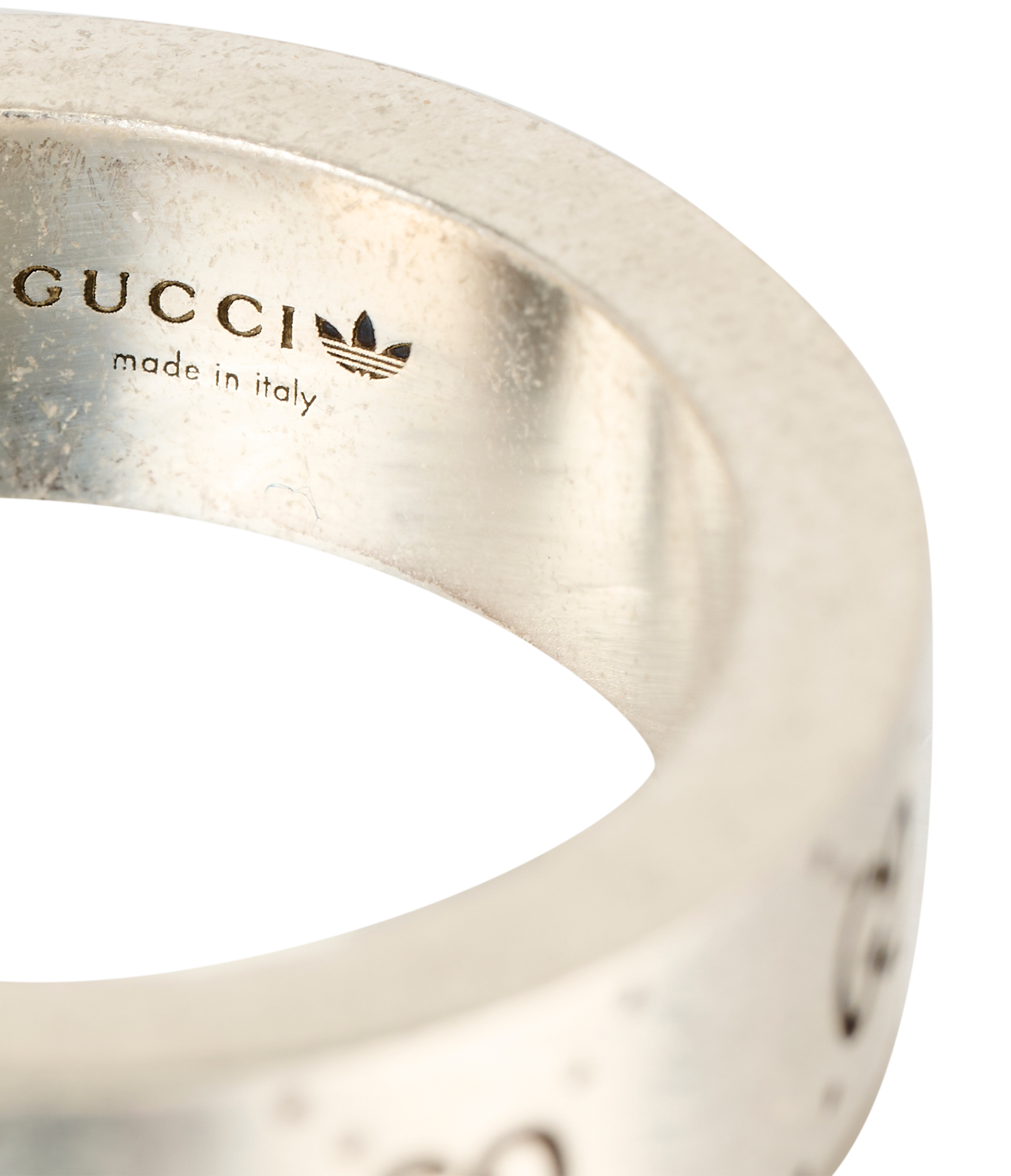 Gucci x Adidas Ring, &pound;90, Jewellery, Silver, Silver, Other view