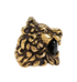 Gucci Lion Head Ring, &pound;180, Jewellery, Black/Gold, Brass, Side view