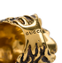 Gucci Lion Head Ring, &pound;180, Jewellery, Black/Gold, Brass, Other view