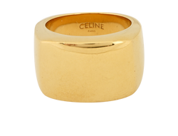 Pre-loved Celine Square Signet Ring - £140