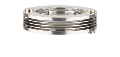 Bottega Veneta Bolt Ring, &pound;110, Jewellery, Silver, Sterling Silver, Front view