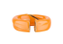 Bottega Veneta Fold Ring, &pound;90, Jewellery, Orange, Enamel Coated Ceramic/Silver, Back view
