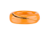 Bottega Veneta Fold Ring, &pound;90, Jewellery, Orange, Enamel Coated Ceramic/Silver, Bottom view