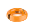 Bottega Veneta Fold Ring, &pound;90, Jewellery, Orange, Enamel Coated Ceramic/Silver, Other view
