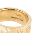 Fendi FF Logo Ring, &pound;195, Jewellery, Gold, Brass, Other view