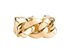 Bottega Veneta Chain Ring, &pound;250, Jewellery, Gold, Yellow Gold, Front view