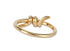 Tiffany & Co Knot Ring, &pound;950, Jewellery, Gold, Yellow Gold, Back view