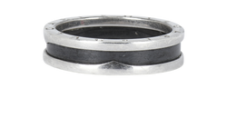 Bvlgari Save The Children Ring, Sterling Silver, 883K6F, Z+3, 2*