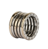 Bulgari B. Zero1 5 Band Ring, &pound;895, Jewellery, Silver, White Gold, Other view