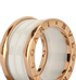 Bulgari B.Zero1 Ring, £1,300, Jewellery, White, Enamel Coated Ceramic/Rose Gold, Other view
