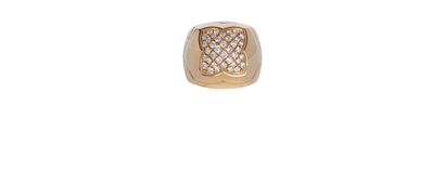 Bulgari Pyramid Diamond Ring, £1,500, Front view