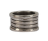 Bulgari B. Zero1 5 Band Ring, &pound;895, Jewellery, Silver, White Gold, Back view