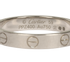 Cartier Love Wedding Band, &pound;695, Jewellery, Silver, Platinum, Other view