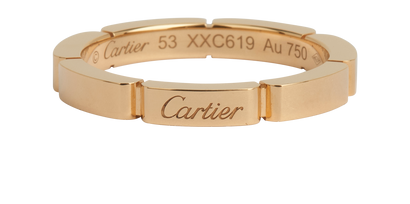Cartier Maillon Panthere Wedding Ring, front view