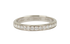 Cartier Semi-Paved 1895 Wedding Ring, front view