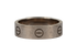 Cartier Love Ring, £1,100, Jewellery, Silver, White Gold, Front view