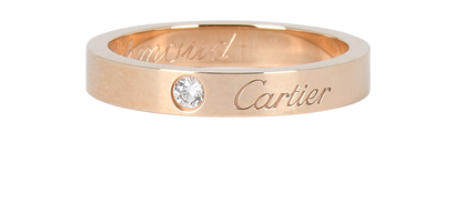 Cartier C De Cartier Wedding Ring, front view