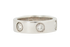 Cartier 6 Diamond Love Ring, side view