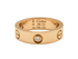 Cartier 3 Diamond Love Ring - Size 56, other view