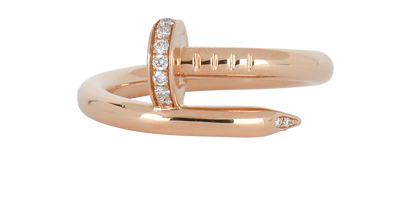 Cartier Classic Juste Un Clou Ring, front view