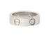 Cartier Love Ring, side view