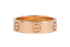 Cartier Classic Model Love Ring, back view