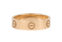Cartier Love Ring, side view