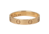 Cartier Love Ring, side view