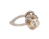 Chanel CC Pearl Ring, side view