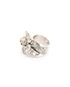 Chanel Crystal CC Flower Ring, back view
