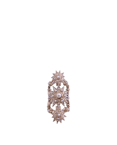 Chanel Crystal Star Ring, front view