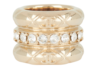 Chanel 19A Coco Crush Stacked Ring, front view