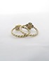 Chanel Camelia and CC Ring Set, back view