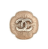 Chanel B15B CC Camellia Ring, &pound;350, Jewellery, Beige/Silver, Brass, Front view