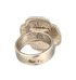 Chanel B15B CC Camellia Ring, &pound;350, Jewellery, Beige/Silver, Brass, Other view