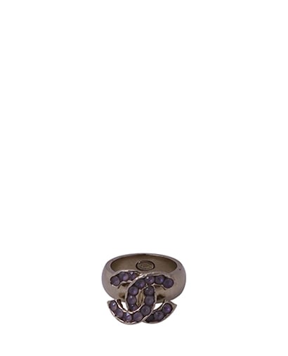 Chanel CC Logo Ring, front view