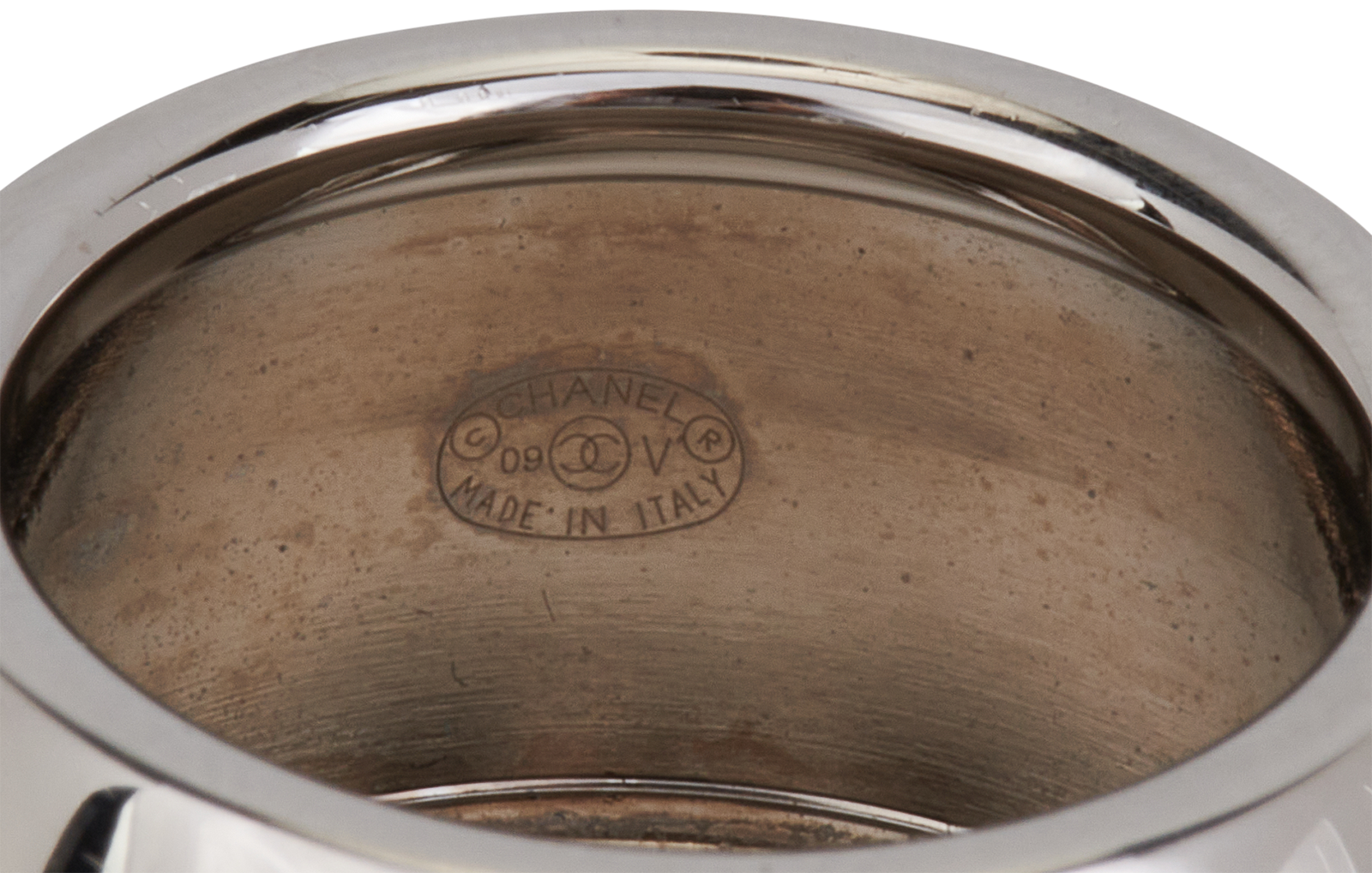 Chanel CC Heart Ring, &pound;250, Jewellery, Silver, Brass, Other view