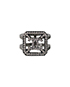 Chanel Crystal CC Cage Ring, front view