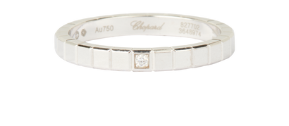 Chopard Ice Cube Ring, £850, Jewellery, Silver, White Gold, Front view