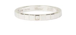 Chopard Ice Cube Ring, 18k White Gold/Diamond, 3*