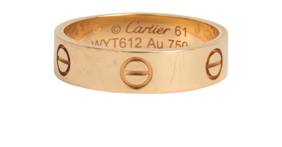Classic Cartier Love Ring, front view