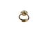 Christan Dior Star Ring, back view