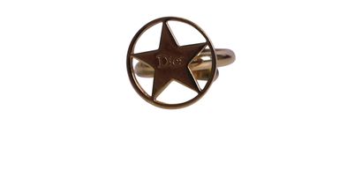 Dior Star Adjustable Ring, front view