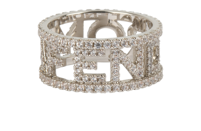 Fendi Roma Logo Ring, front view