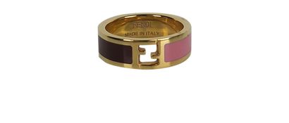 Fendi FF 2-Tone Ring, front view