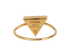 Fendi Rainbow Piramid Ring, back view