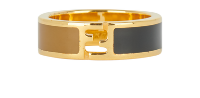 Fendi Fendista Bicolour Ring, front view